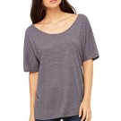 Women's Small Asphalt Slub Slouchy Tee