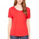 Women's Small Red Slouchy Tee