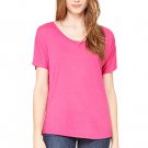 Women's 2X Berry Slouchy Tee