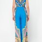 Strapless Ethnic Jumpsuit