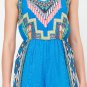 Strapless Ethnic Jumpsuit
