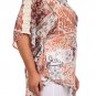 Plus Size Floral Print Top