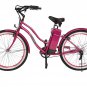 South Step Through Electric Cruiser Bicycle (Pink)