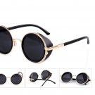 punk sunglasses black Gold for men and women