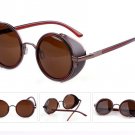 punk sunglasses Brown Brown For men and women