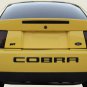 Mustang COBRA smoked tinted tail light covers vinyl 03 04