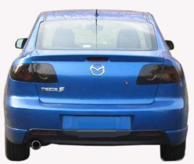 Mazda 3 smoked tinted tail light covers vinyl 04-09 sedan