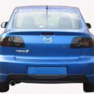 Mazda 3 smoked tinted tail light covers vinyl 04-09 sedan