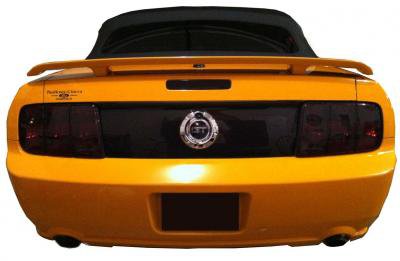 Mustang smoked tinted tail light covers vinyl 05 09