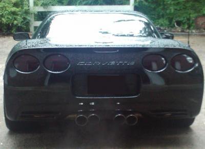 CORVETTE C5 smoked tinted tail light covers vinyl 97 04