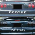 Mustang smoked tinted tail light covers vinyl 96 98