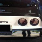 CORVETTE C4 11 piece smoked tinted tail light covers vinyl 84 85 86 87 88 89 90