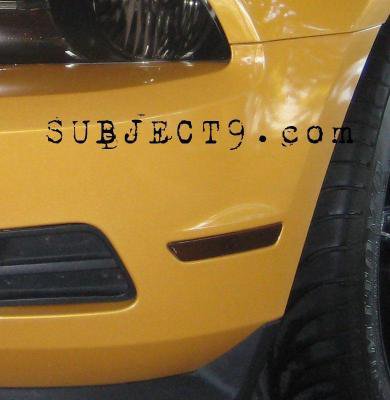 Mustang 10-14 Side markers and 3rd brake precut vinyl smoked tinted