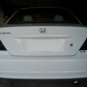 01-05 Civic 2DR coupe smoked tinted tail light covers vinyl $5 Refund Available
