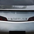 03-07 G35 precut smoked tinted tail light covers vinyl skyline $5 REFUND AVAIL.