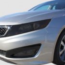 FITS: 11-14 Kia Optima smoked pre cut headlight + fogs tint cover vinyl overlays