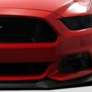 2015 Mustang tinted smoked pre cut vinyl overlays headlight full FRONT kit