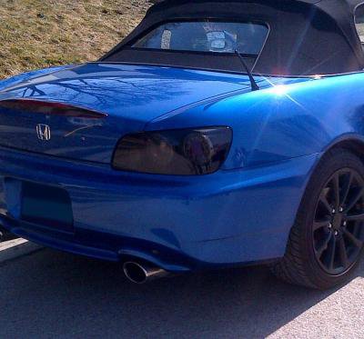 Honda S2000 00-08 smoked tinted tail light covers vinyl