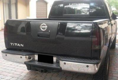 Fits: 04-14 Titan FULL headlight + tail light kit tint vinyl smoke precut covers