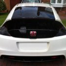Honda CRZ 2011 - 2014 pre cut smoked vinyl tinted tail light covers