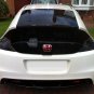 Honda CRZ 2011 - 2014 pre cut smoked vinyl tinted tail light covers