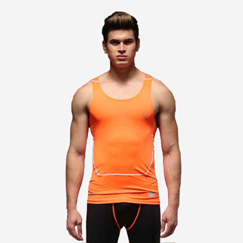 Men's Under Base Layer Tights ArmourFitness Running Soccer Training Sports Tanks BX2015008
