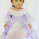 Doll Clothes AG 18" Colonial Lavender Gown Made For American Girl 18 Inch Dolls