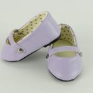 Doll Clothes AG 18" Shoes Lavender Made To Fit American Girl Dolls