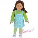 Doll Clothes AG 18" Dress Jumper Corduroy by Sophia Made For American Girl Dolls