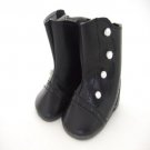 Doll Clothes AG 18" Black Colonial Button Boots Made To Fit American Girl Dolls