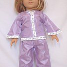 Doll Clothes AG 18" Pajamas Nellie's Lavender Made For American Girl Doll
