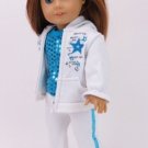 Doll Clothes AG 18" Pants Top Sweatshirt Jacket Made To Fit American Girl Dolls