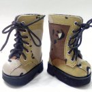 Doll Clothes AG 18" Boots Desert Camouflage Made To Fit American Girl Dolls