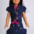 Doll Clothes AG 18" Jean Blue Shirt Jacket Made To Fit American Girl Dolls