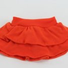 Doll Clothes AG 18" Skirt Ruffled Tiered Orange Made For American Girl Dolls