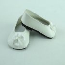 Doll Clothes AG 18" Shoes Ballet White Jeweled Made For American Girl Dolls