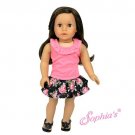 Doll Clothes AG 18" Skirt Satin Tank by Sophia Made For American Girl Dolls