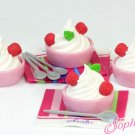 Doll Clothes AG 18" Sophia's Yogurt Cup Toy Set Made For American Girl Dolls