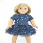 Doll Clothes AG 18" Skirt Top Starry Celestial Made To Fit American Girl Dolls