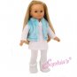 Doll Clothes AG 18" Pants Vest Top Boots Sophia Made To Fit American Girl Dolls