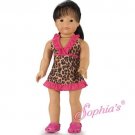 Sophia's® Leopard Print Cover Dress Made To Fit American Girl 18 Inch Dolls