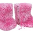 Doll Clothes AG 18" Boots Hot Pink Sophia Made To Fit American Girl Dolls
