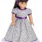 Doll Clothes AG 18Flower Victorian Dress by CarpatinMade For American Girl Dolls