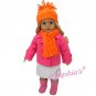 Sophia's® Fleece Pea Coat & Skirt 4-Pc Set Made ToFit 18 Inch American Girl Doll