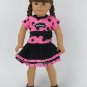 Doll Clothes AG 18" Skirt Pink Polka Dot Princess Made For American Girl Dolls