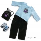 Doll Clothes AG 18" Pants Top Backpack Shoes Made To Fit  American Girl Dolls