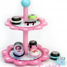 Doll Clothes AG 18" Sophia's Wooden Dessert Stand Made For American Girl Dolls