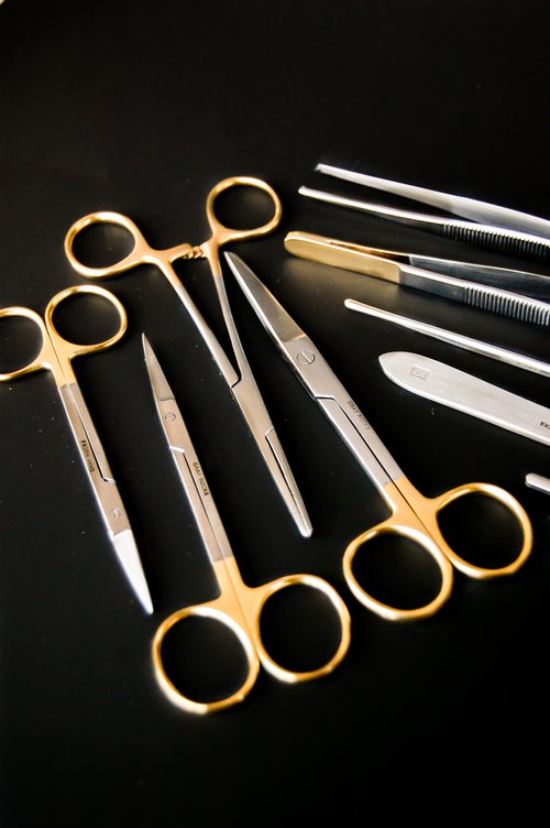Scissors, dressing hospital