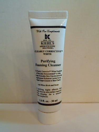 Kiehl's Clearly Corrective White Purifying Foaming Cleanser - 1 oz - New