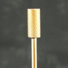 Carbide Nail Drill Bit Small Barrel - Gold Plated - 3/32" - Made in USA